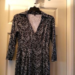 Ann Taylor Printed Dress